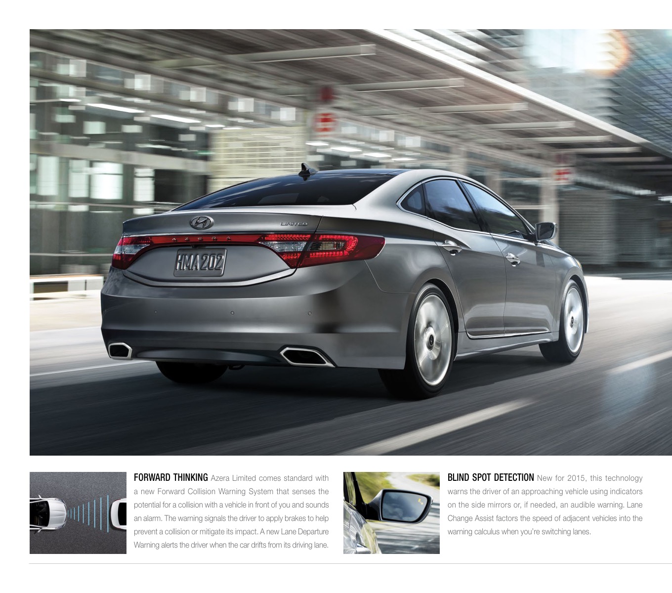 2015 Hyundai Azera Brochure Page 8
